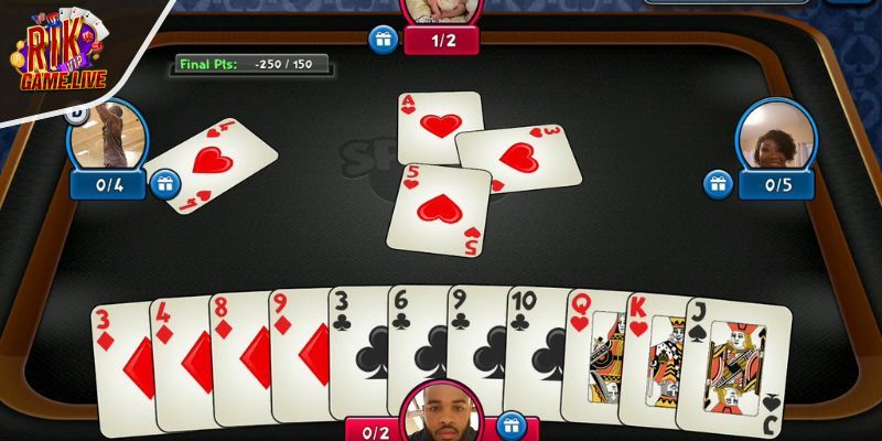 Cách tính điểm cơ bản của game bài Liêng tại RIKVIP